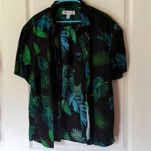 Old Navy "Green Leaf" Button Up
